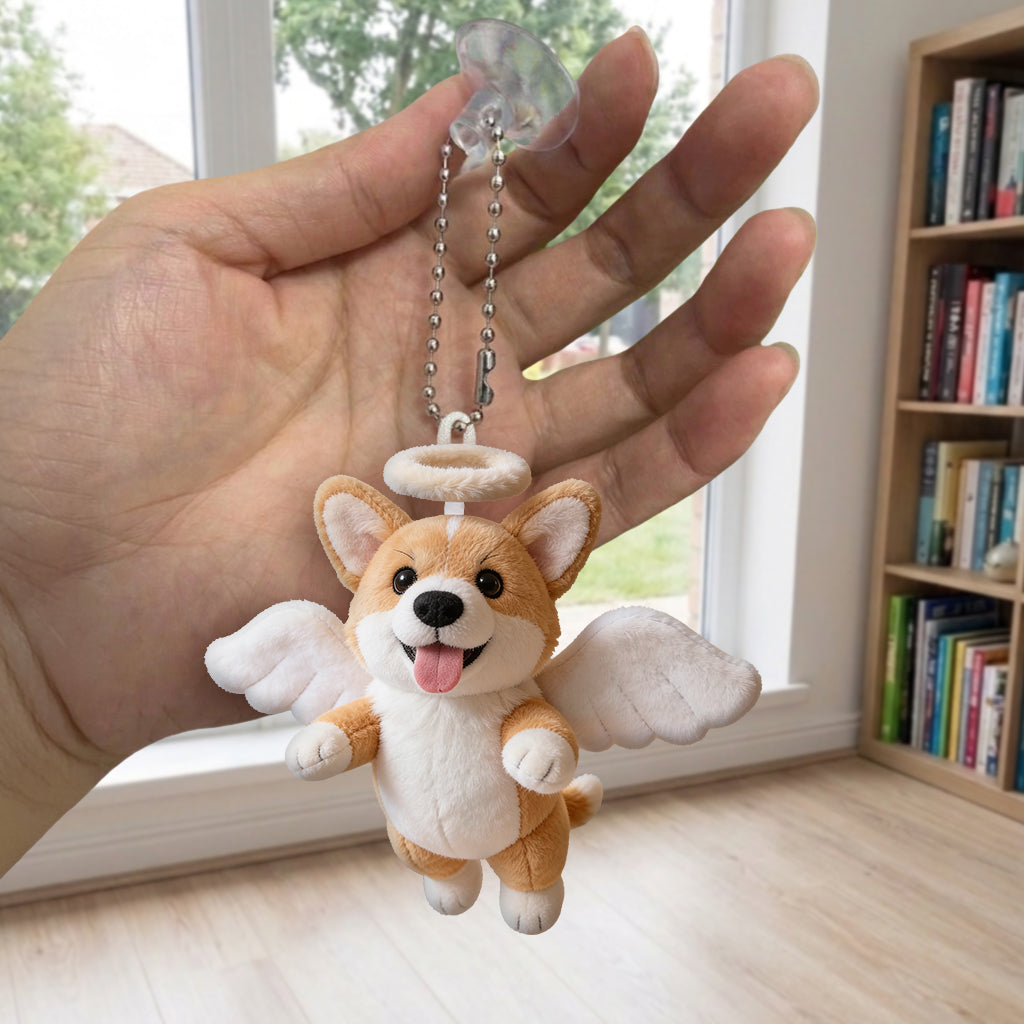 Angel de Compagnie - Porte-clés en Peluche Personnalisé