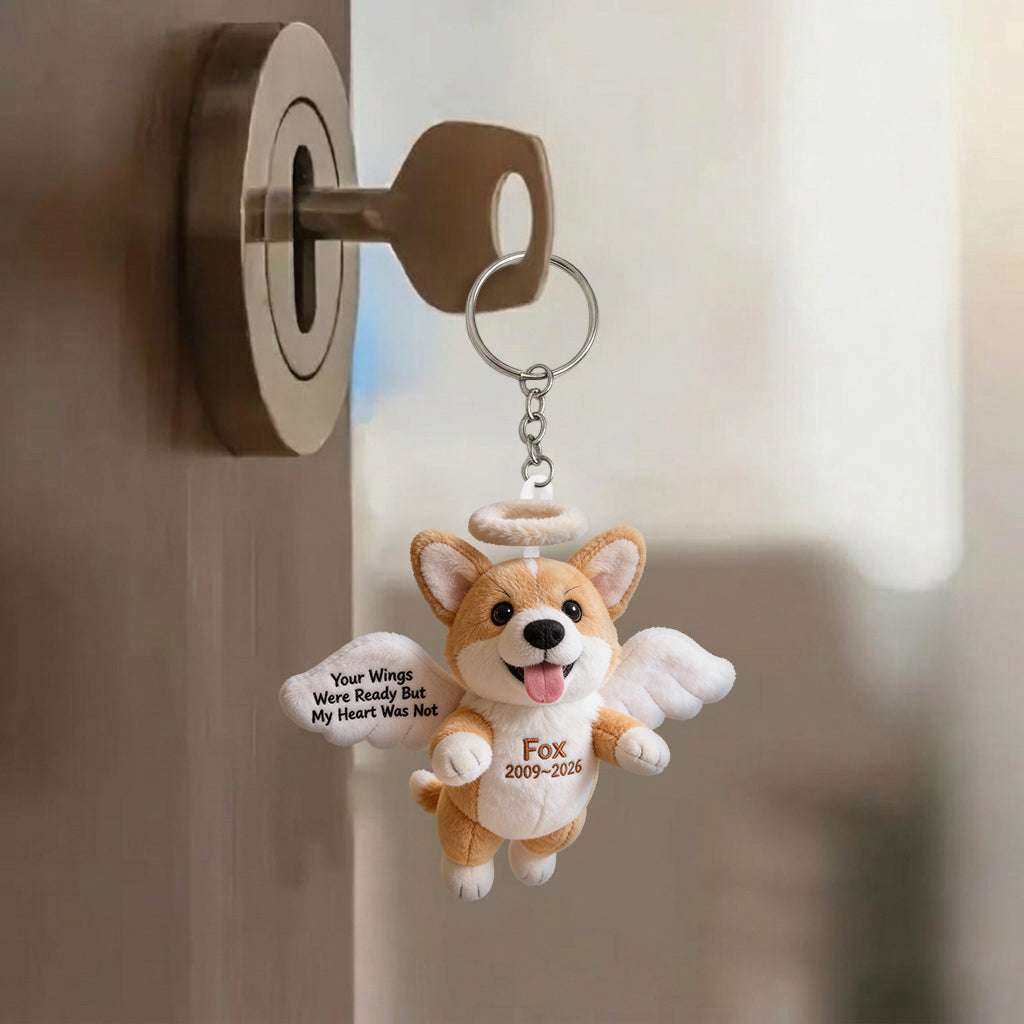 Angel de Compagnie - Porte-clés en Peluche Personnalisé