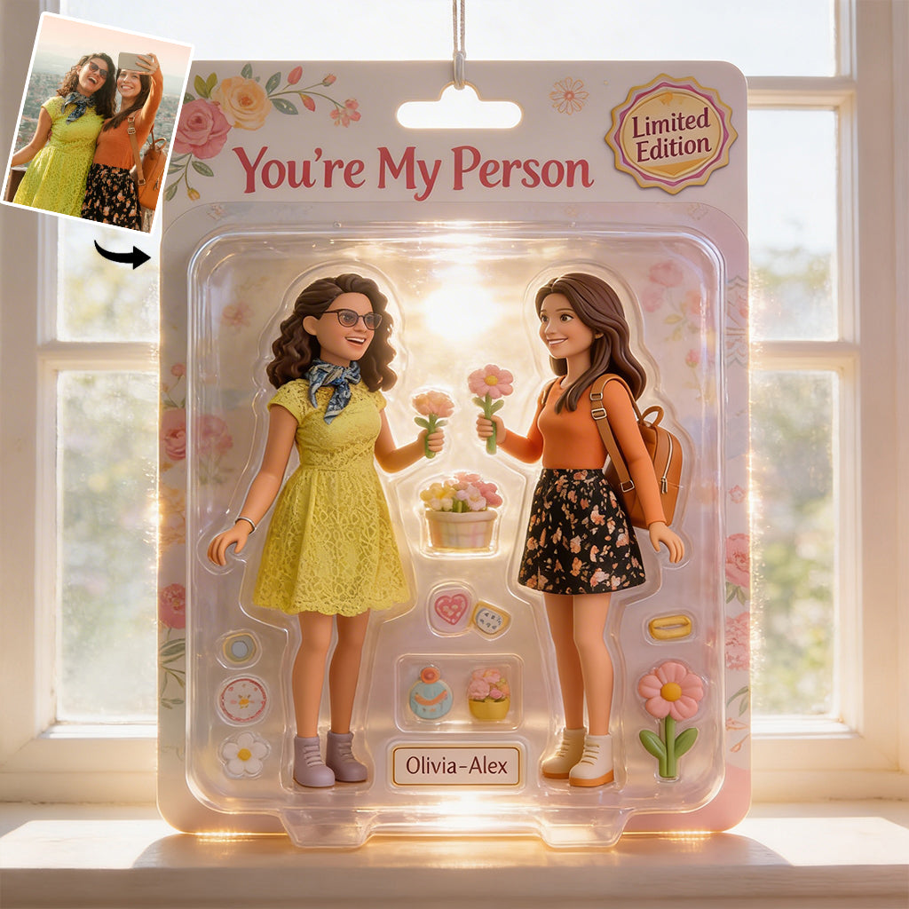 Any Photo, Any Theme - Gifts For Her, For Best Friends - Personalized Colleague Window Hanging Suncatcher Ornament