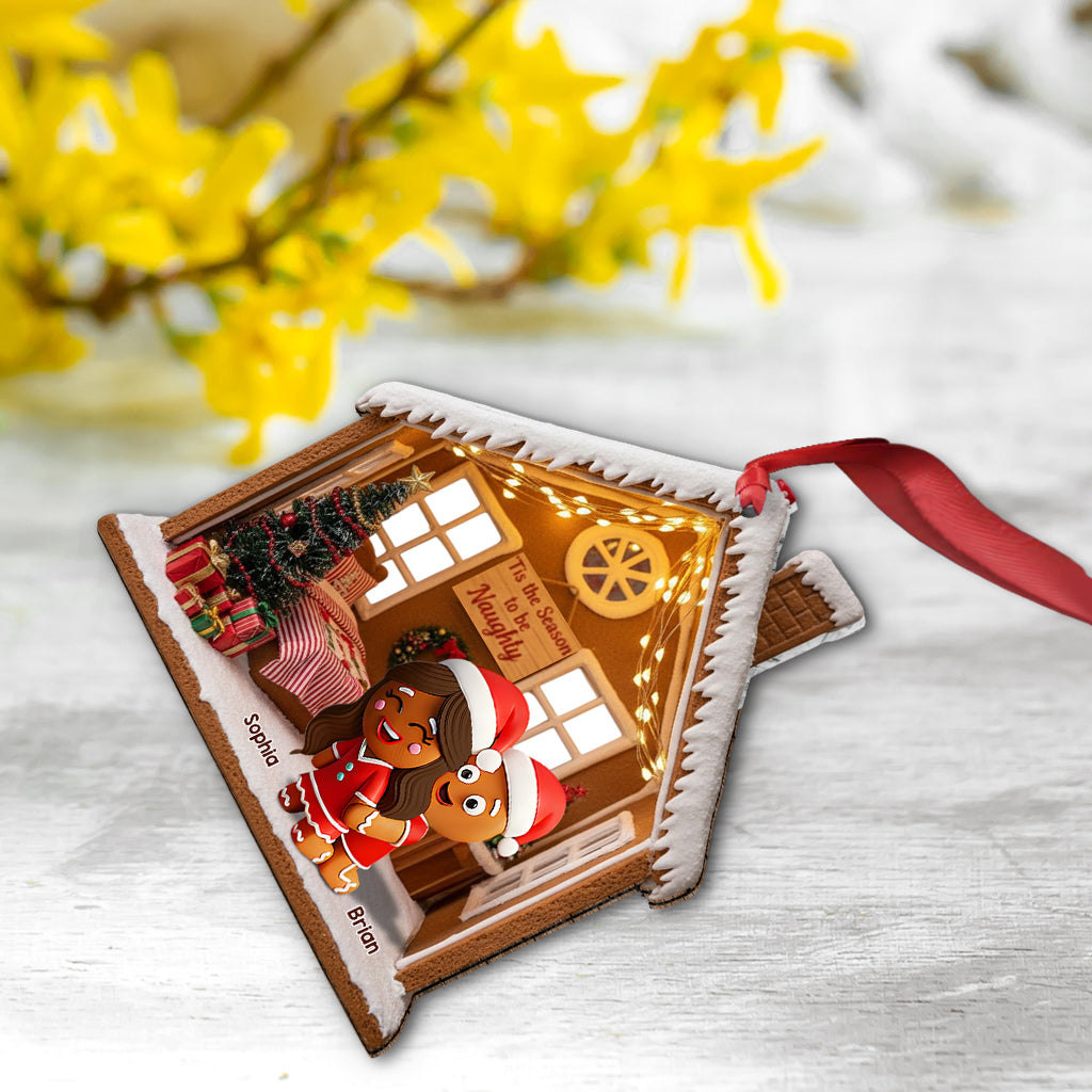 Jusqu'à la saison des frasques - Ornement personnalisé pour couple