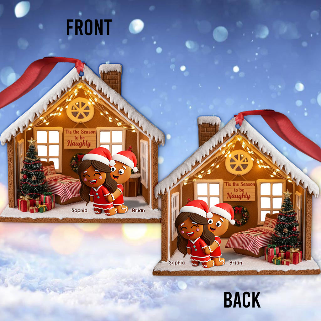 Jusqu'à la saison des frasques - Ornement personnalisé pour couple