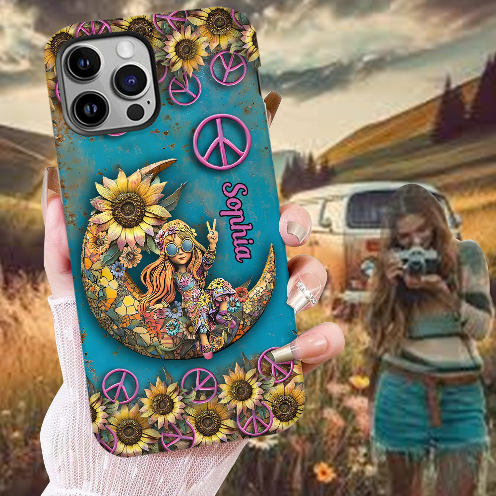 Hippie Soul - Personalized Hippie Full Print Phone Case