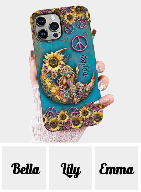 Hippie Soul - Personalized Hippie Full Print Phone Case