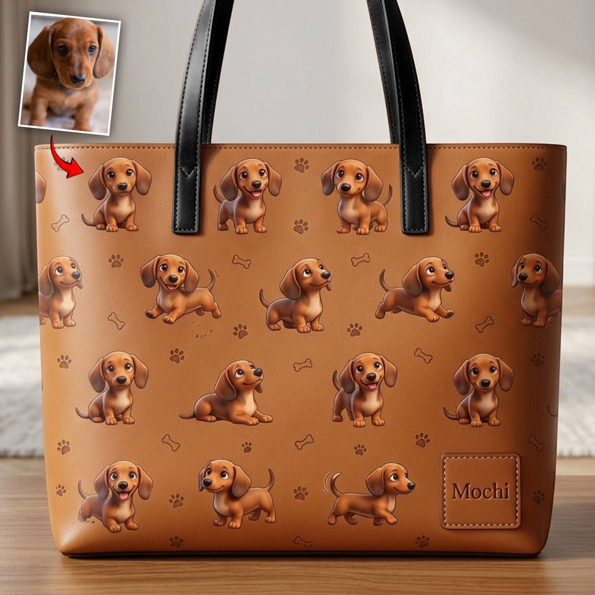 Sac fourre-tout personnalisé - Sac à dos pour chien