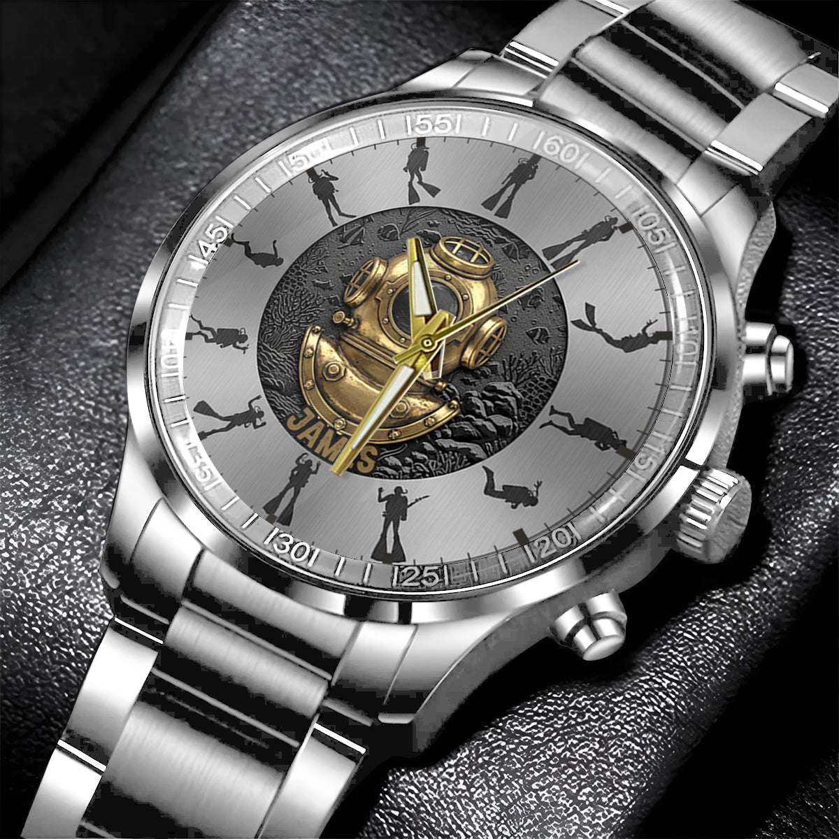 Il est temps de plonger - Montre de plongée personnalisée