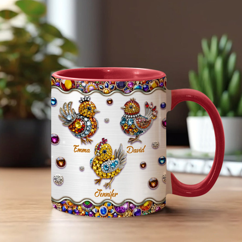 Mama Hen - Personalized Mother Accent Mug