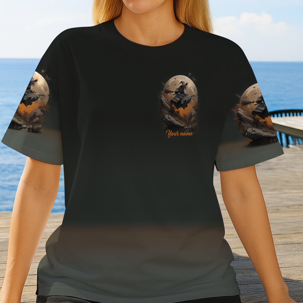 Strong Witch - Personalized Witch All Over Shirt