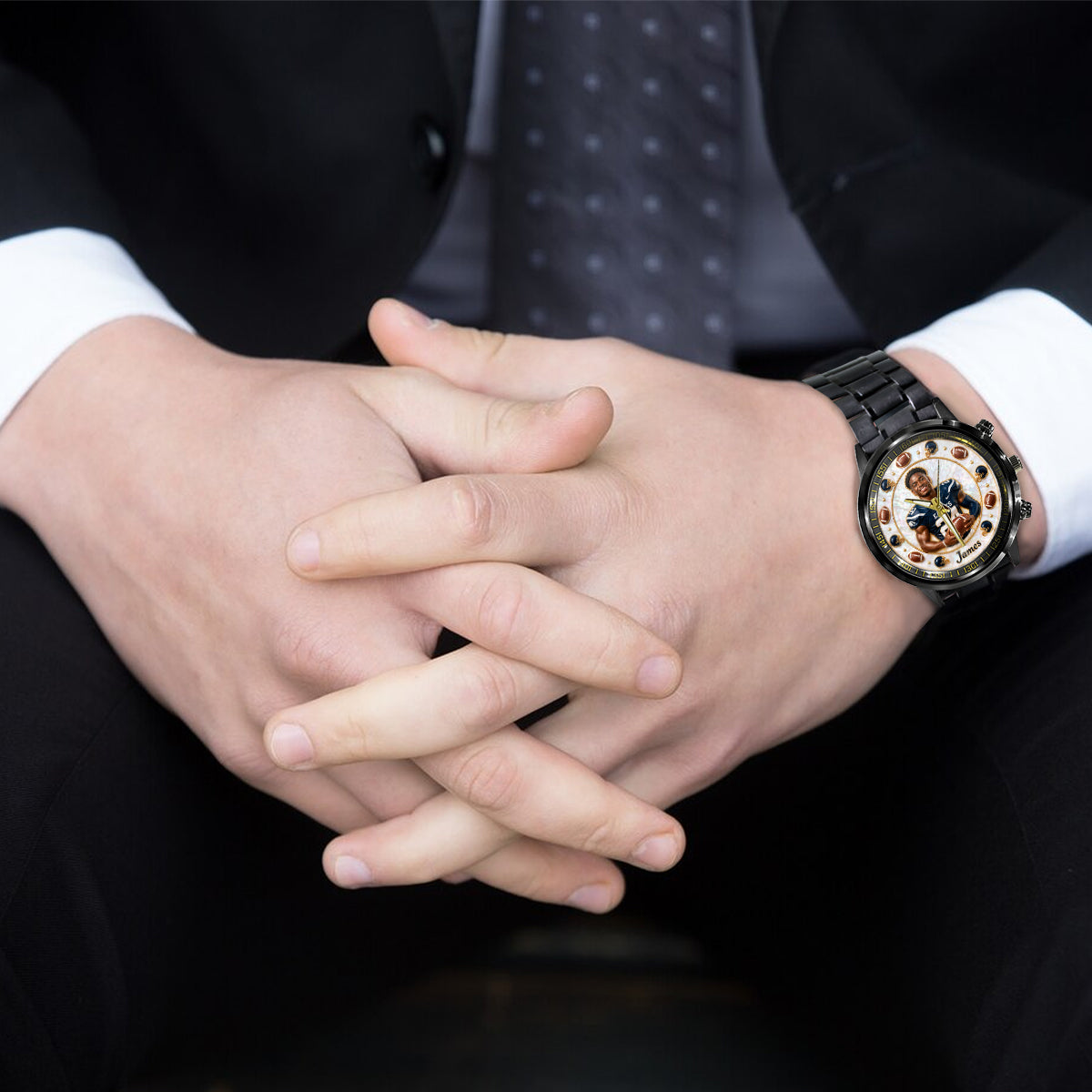 Game Day - Personalized Football Hand Watch