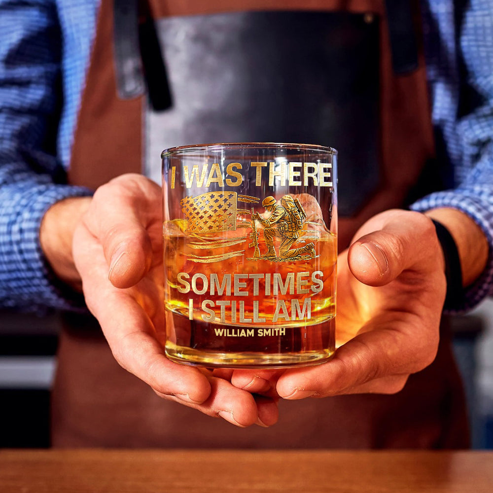 Fier vétéran - Verre à whisky personnalisé pour vétéran