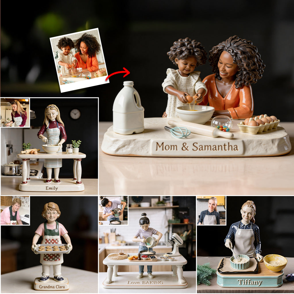 Passionné(e) de pâtisserie ? Plaque acrylique personnalisée sur mesure.