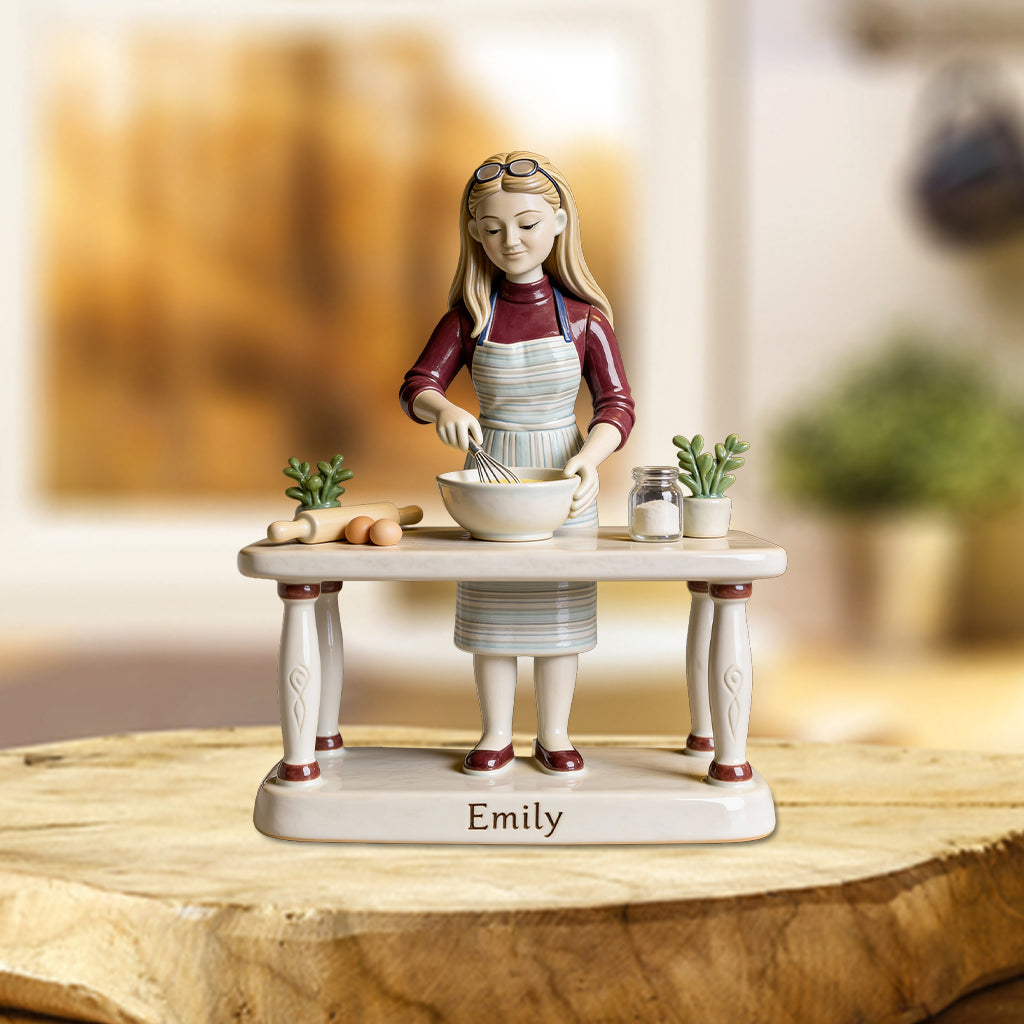 Passionné(e) de pâtisserie ? Plaque acrylique personnalisée sur mesure.