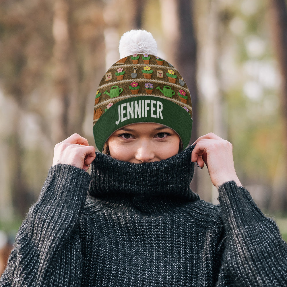 J'adore jardiner - Bonnet de jardinage personnalisé