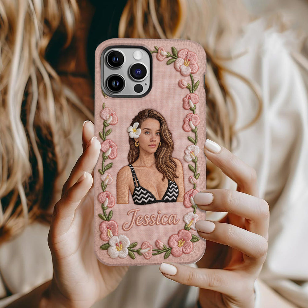 Birth Month Flower (Jan to Dec), Best Gift Idea - Personalized Birth Month Flower Full Print Phone Case