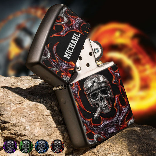 Briquet de motard personnalisé Ride Or Die