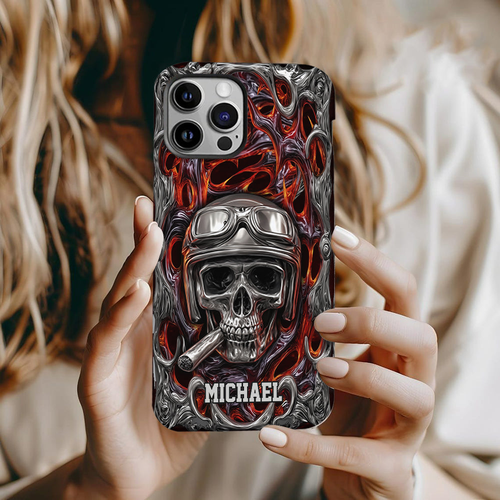 Ride Or Die - Coque de téléphone personnalisée pour motard avec impression intégrale