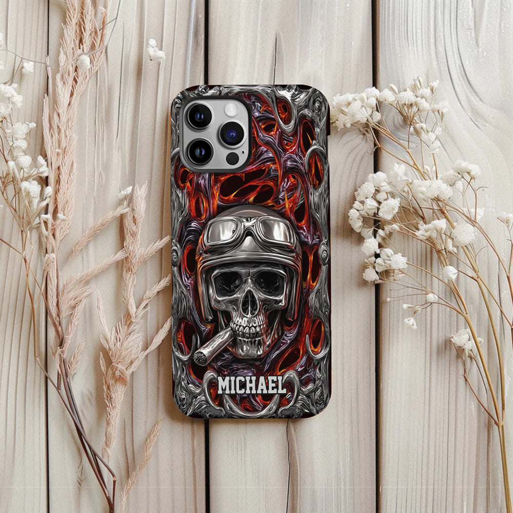 Ride Or Die - Coque de téléphone personnalisée pour motard avec impression intégrale