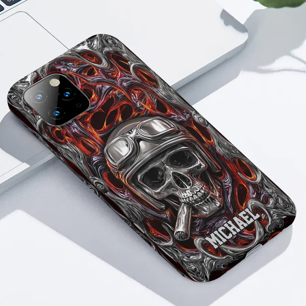 Ride Or Die - Coque de téléphone personnalisée pour motard avec impression intégrale
