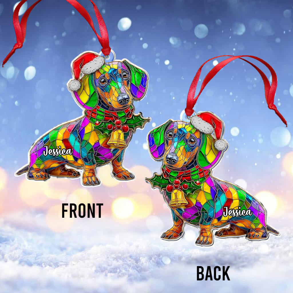 Joyeux Dogmas - Ornement de chien personnalisé