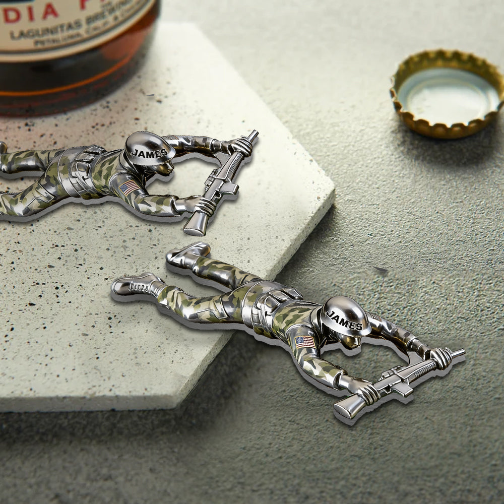 Beer Time - Personalized Veteran Bottle Opener