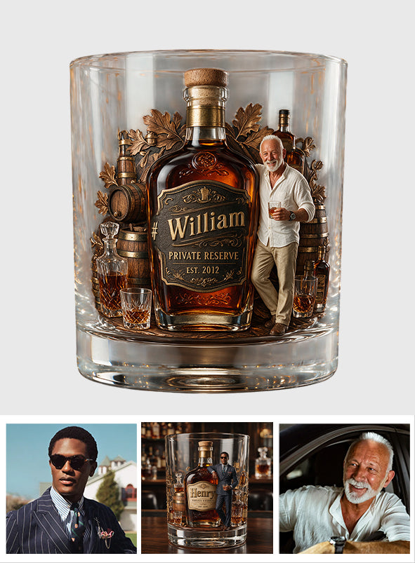 Amour du Whiskey, Bourbon - Verre à Whisky Personnalisé