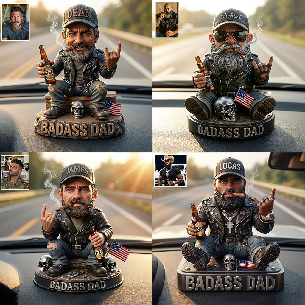 Super Papa - Figurine 3D Personnalisée Premium