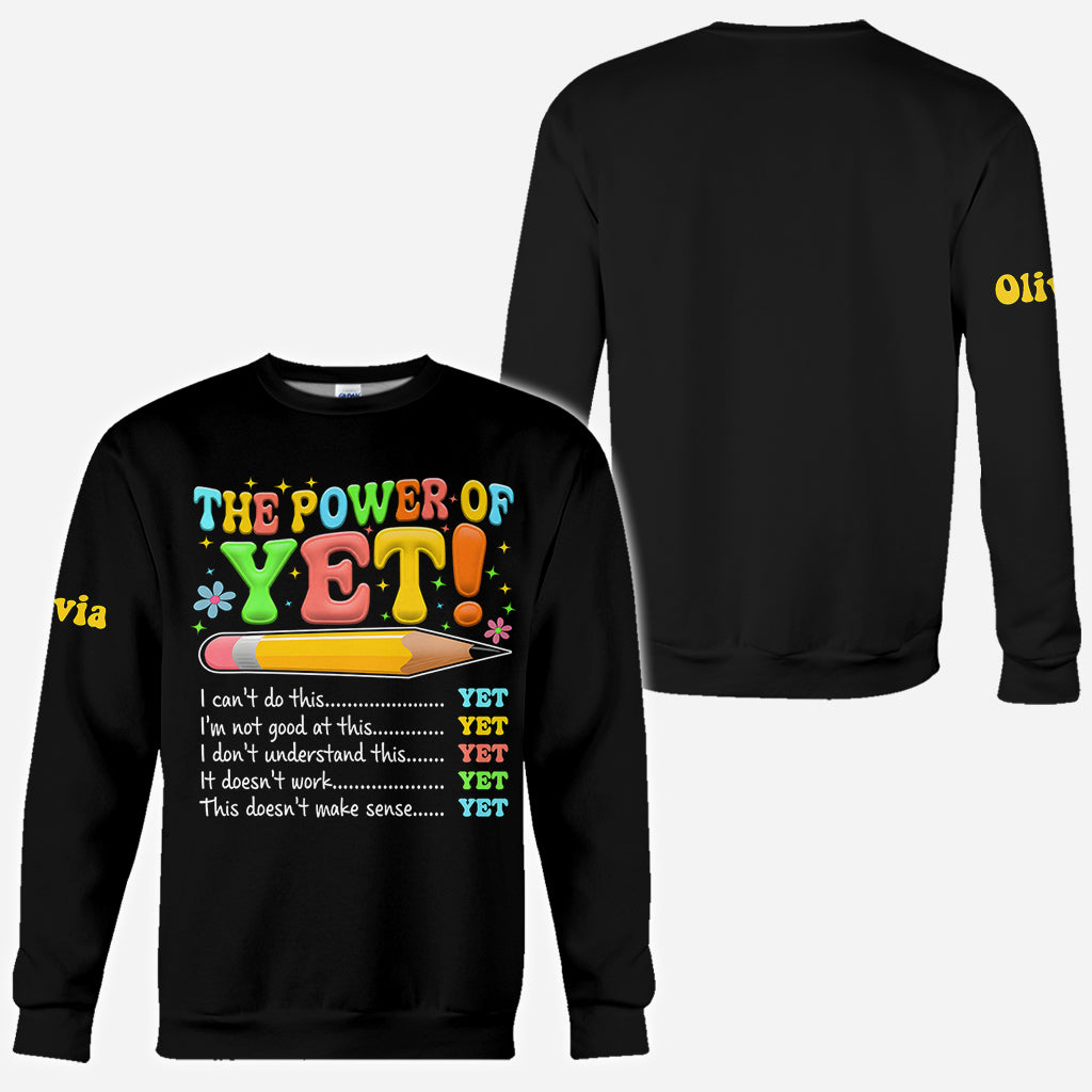 Back To School - Personalized Teacher All Over Shirt