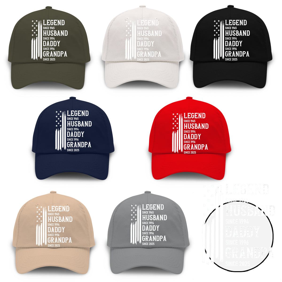 Birthday Gift - Personalized Birthday Embroidered Classic Cap