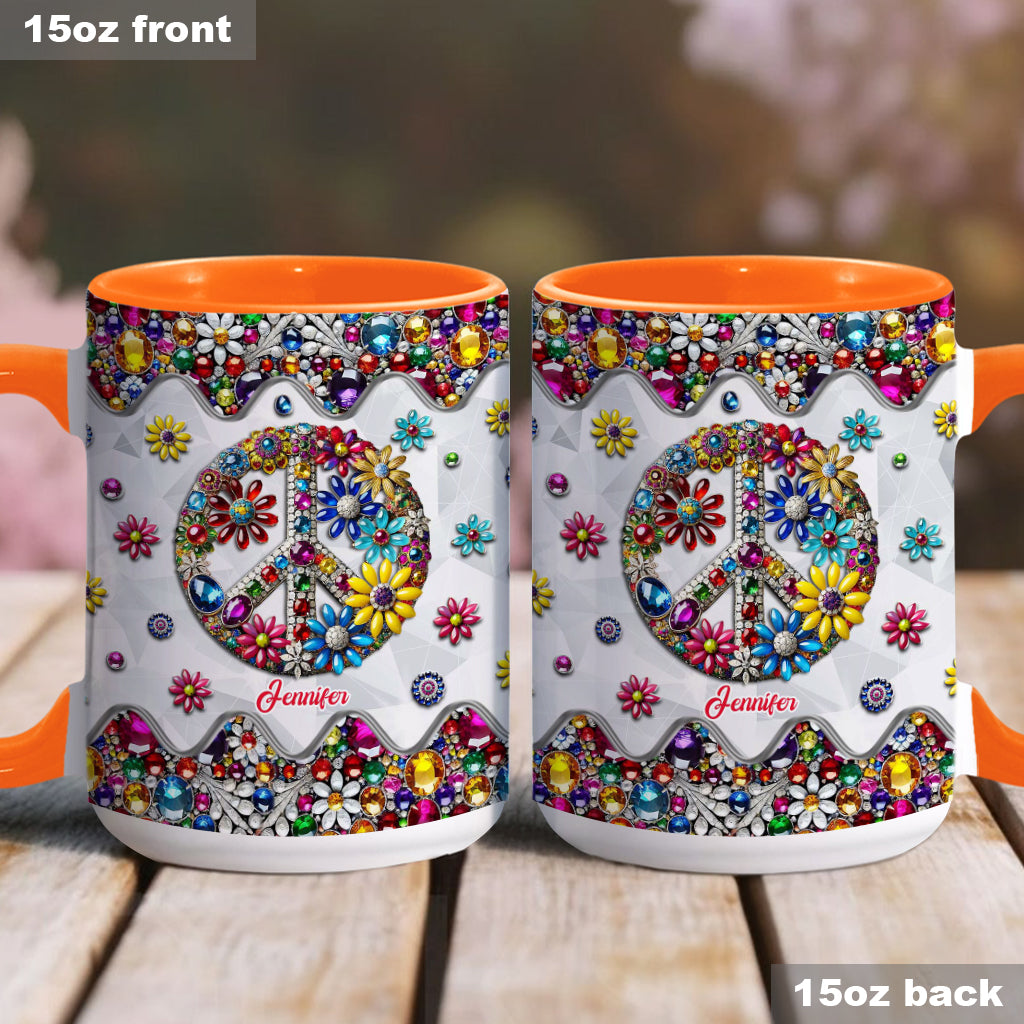 Hippie Soul - Personalized Hippie Accent Mug