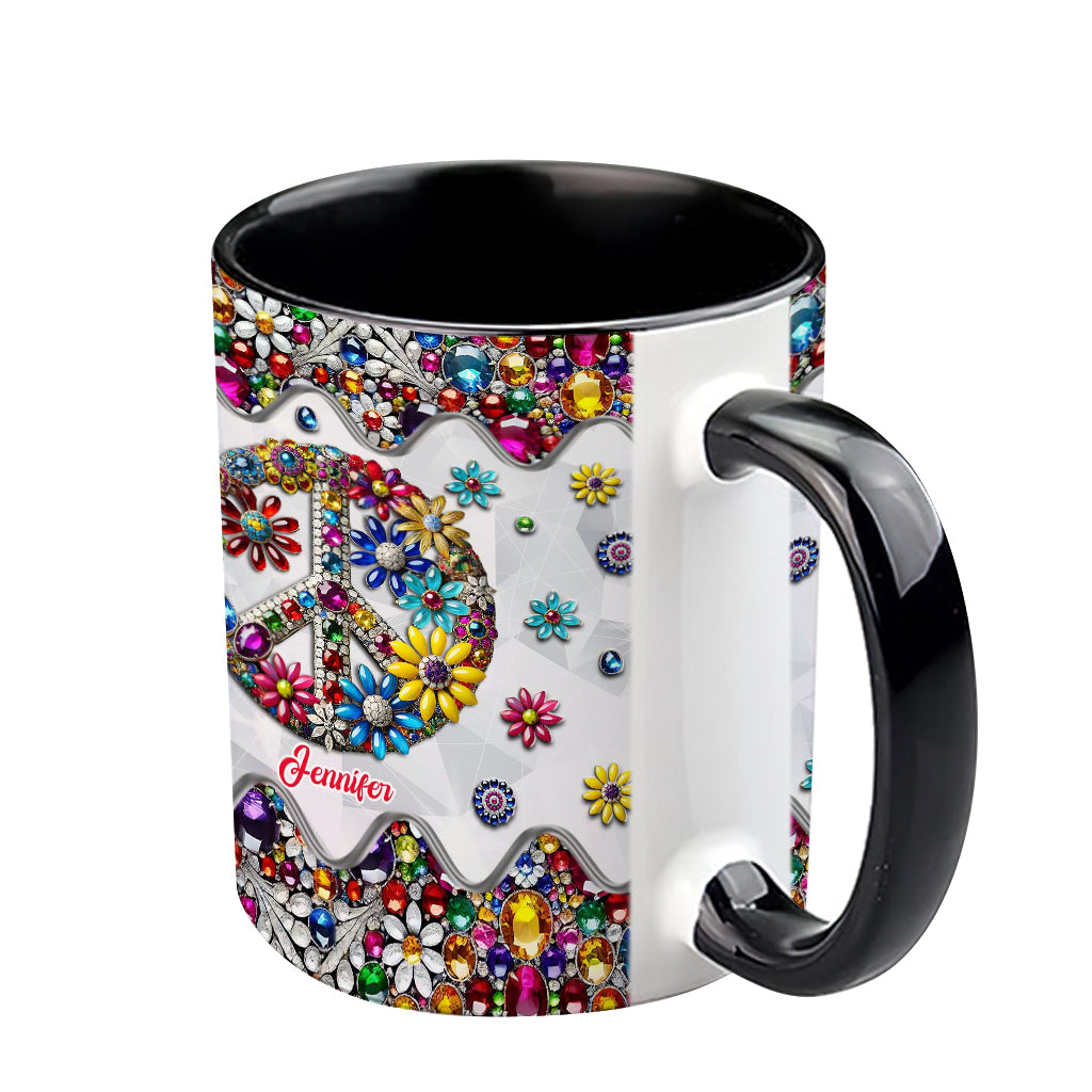 Hippie Soul - Personalized Hippie Accent Mug