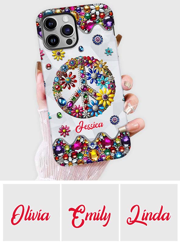 Hippie Soul - Personalized Hippie Full Print Phone Case