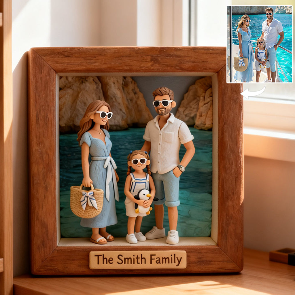 Custom From Any Photo - Personalized Family Custom Shaped Acrylic Plaque