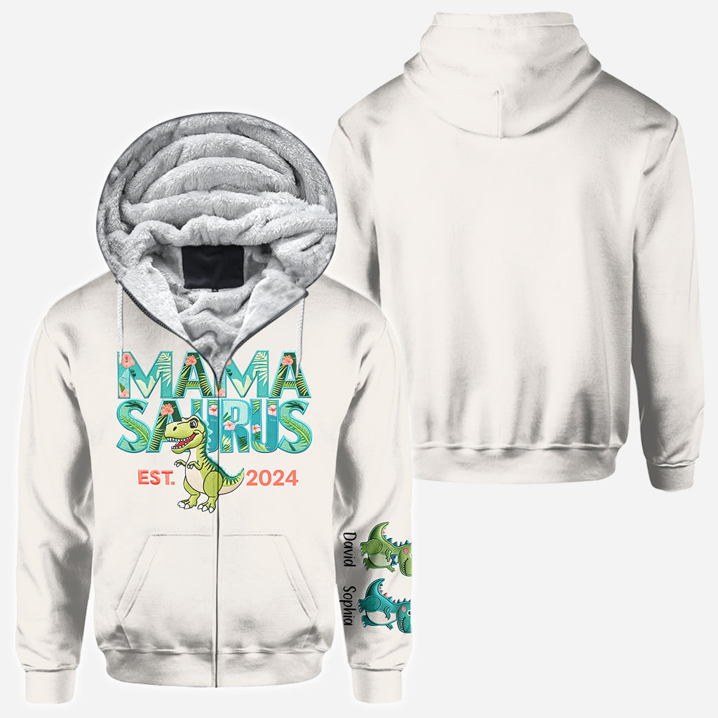 T-shirt personnalisé « Mamasaurus - Maman »