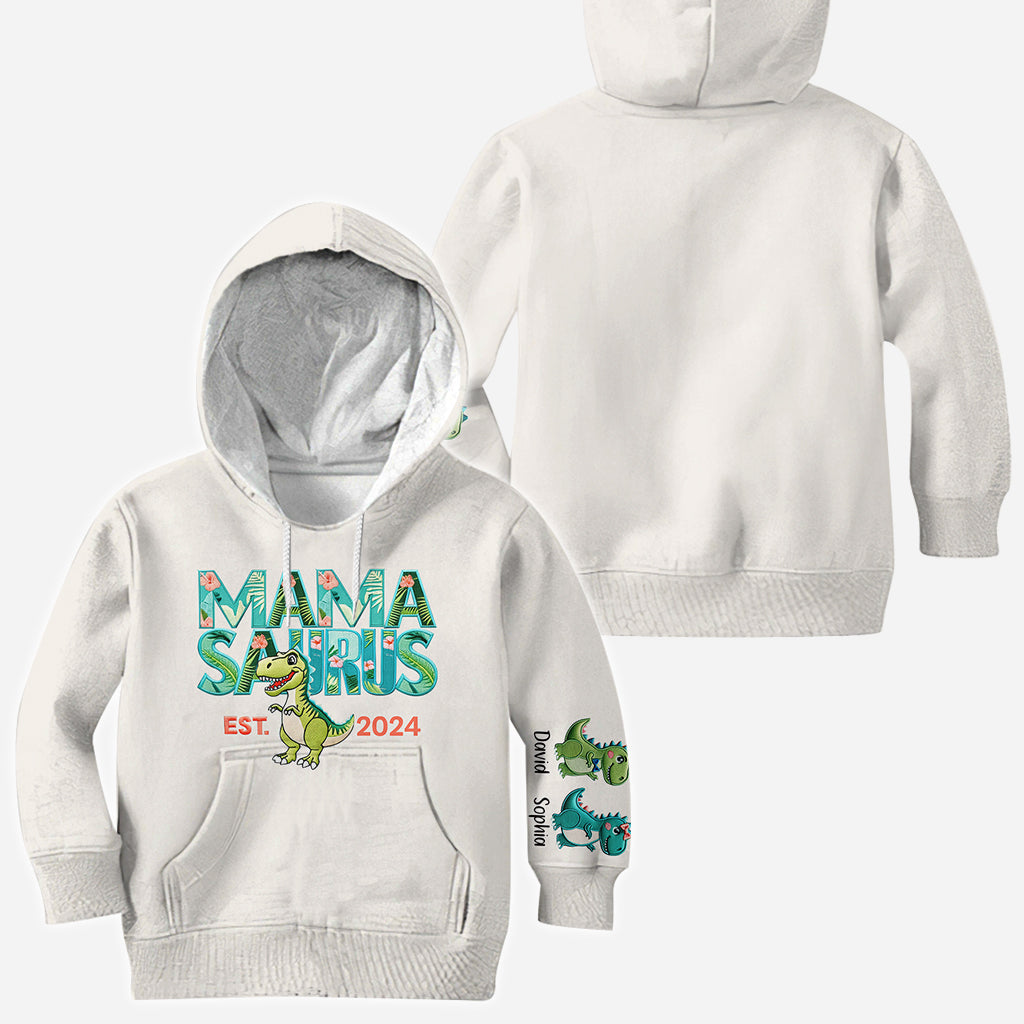 T-shirt personnalisé « Mamasaurus - Maman »