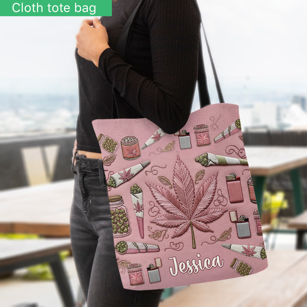 Stoner Chic - Personalized Weed Tote Bag