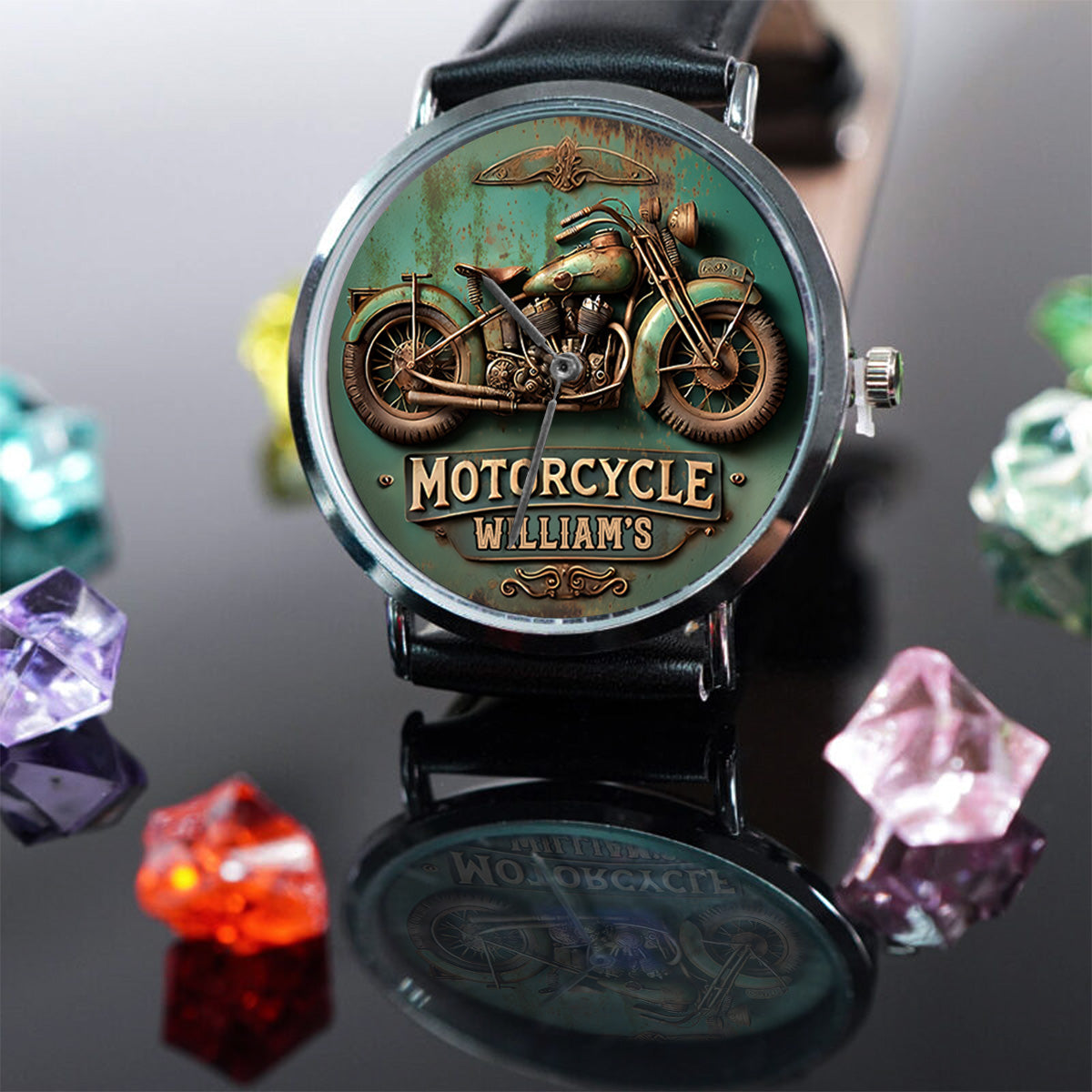 Motorcycle Lover - Personalized Biker Hand Watch