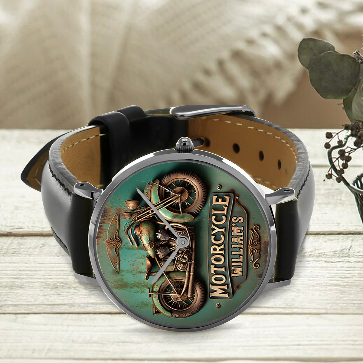 Motorcycle Lover - Personalized Biker Hand Watch