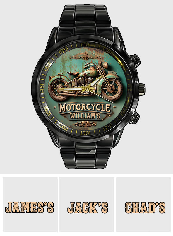Motorcycle Lover - Personalized Biker Hand Watch