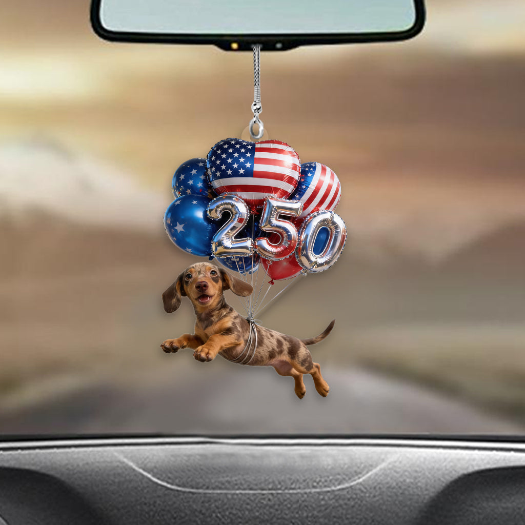 Ornement de Voiture Transparent Personnalisé pour Chien - 250 Ballons