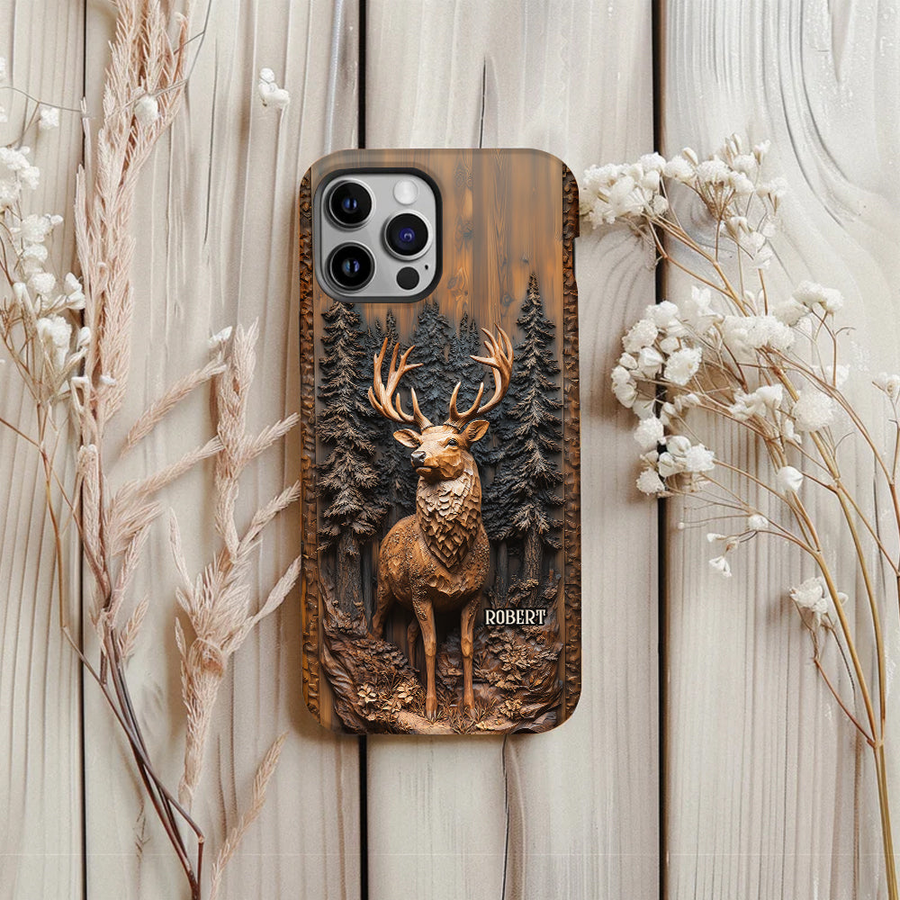 Passionné de chasse - Coque de téléphone personnalisée avec motif intégral sur le thème de la chasse