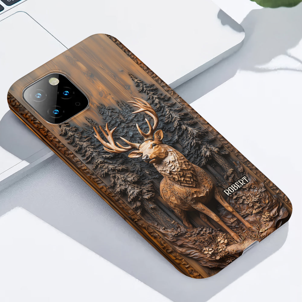 Passionné de chasse - Coque de téléphone personnalisée avec motif intégral sur le thème de la chasse