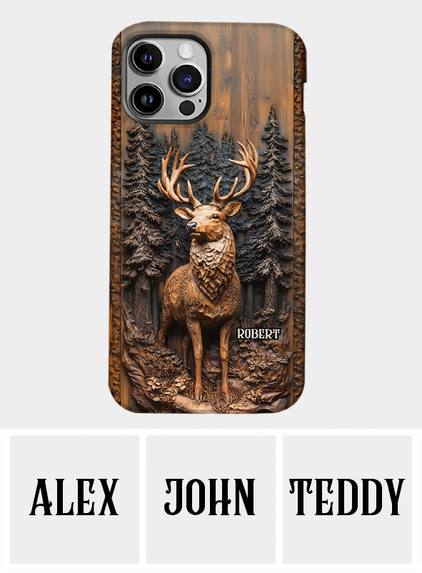 Passionné de chasse - Coque de téléphone personnalisée avec motif intégral sur le thème de la chasse