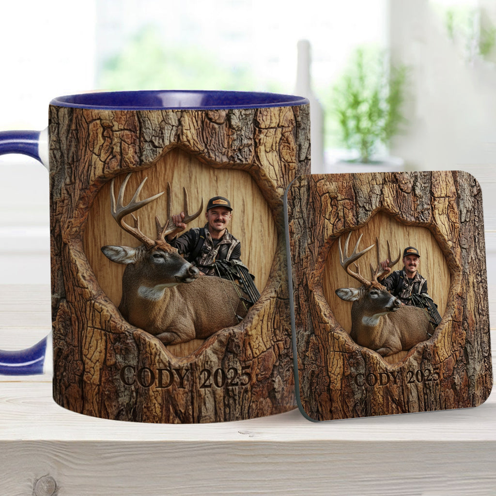 (Test AI) Hunting Accent Mug & Coaster