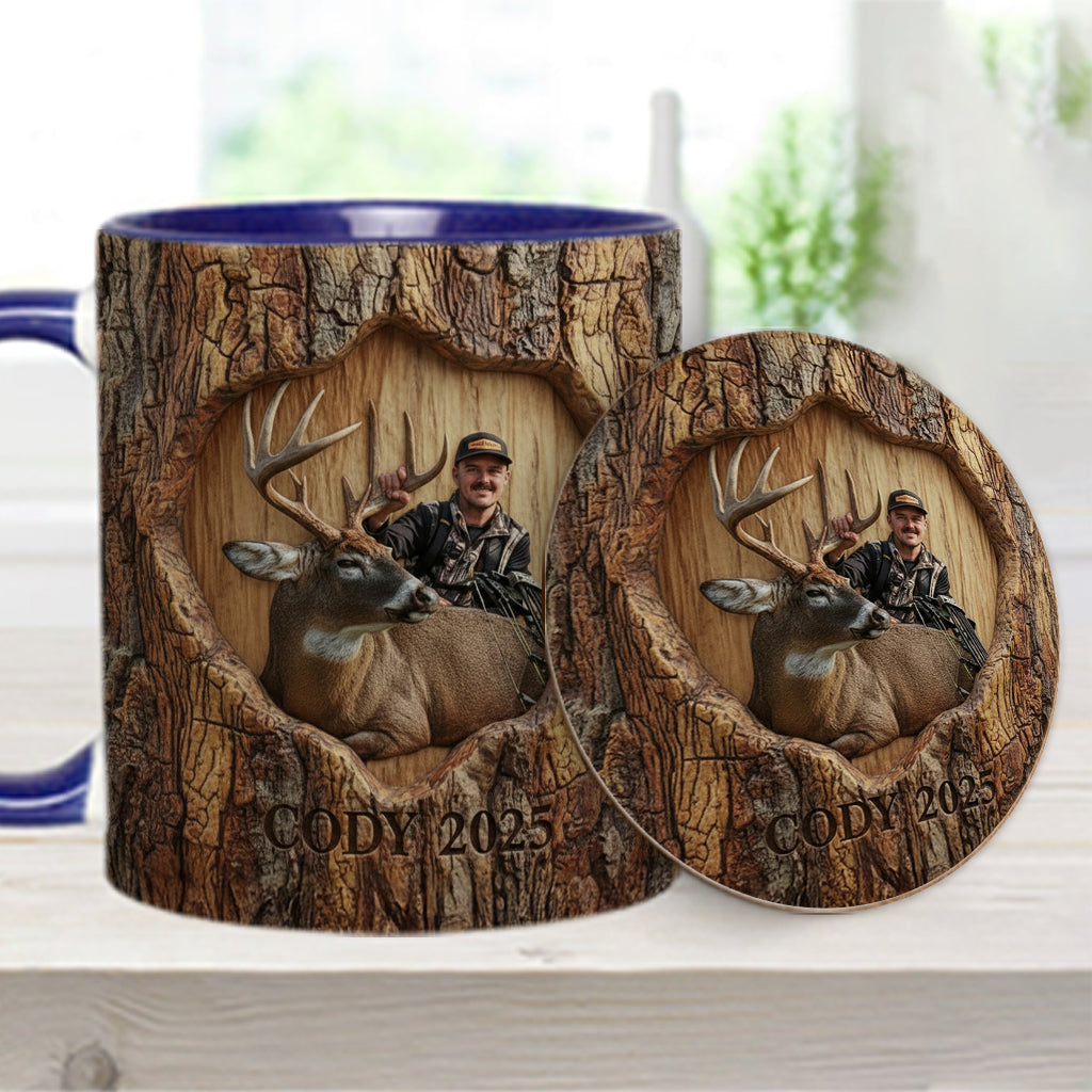 (Test AI) Hunting Accent Mug & Coaster