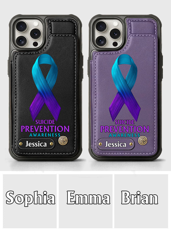You Matter - Personalized Suicide Prevention Wallet Phone Case