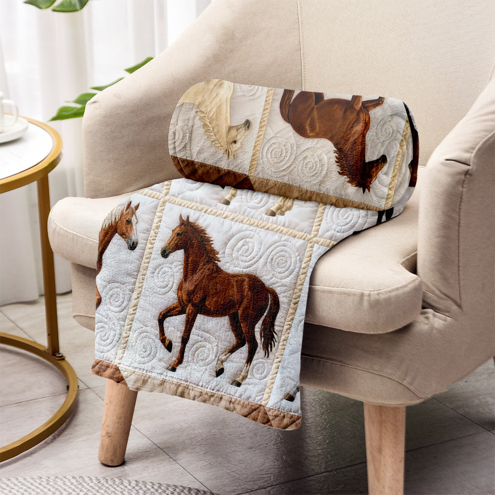 J'adore les chevaux - Couverture personnalisée pour chevaux