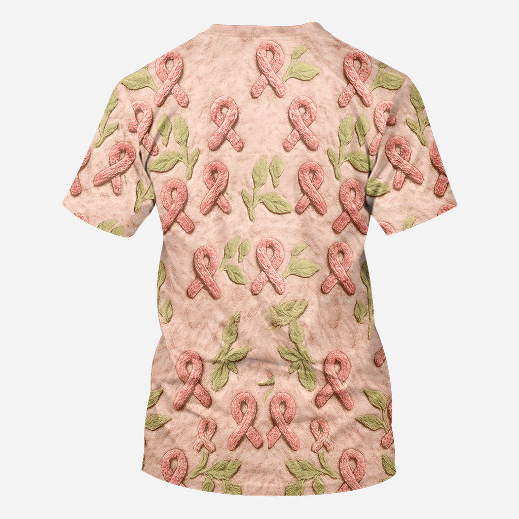 Breast Cancer Awareness - Personalized Breast Cancer Awareness All Over Shirt