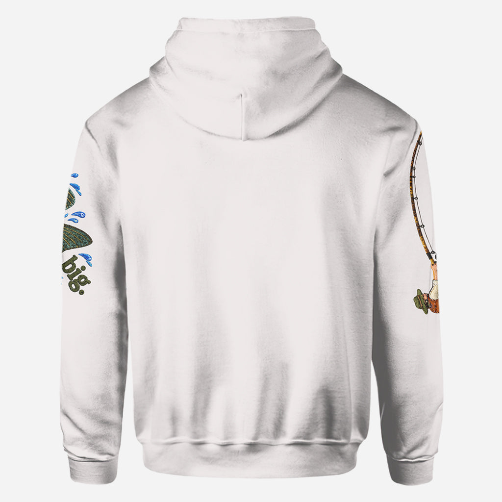 Demandez-moi à quel point c'était grand - Chemise de pêche personnalisée