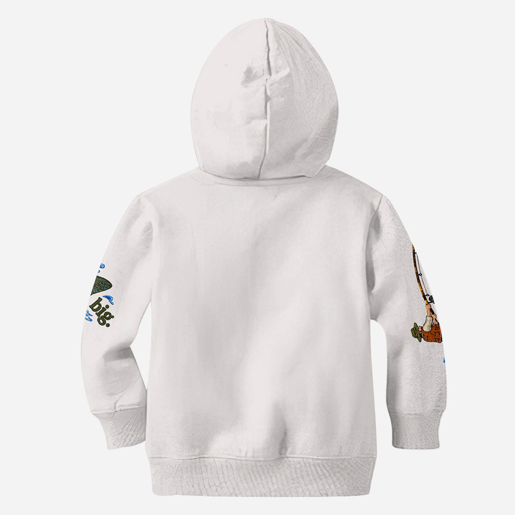 Demandez-moi à quel point c'était grand - Chemise de pêche personnalisée