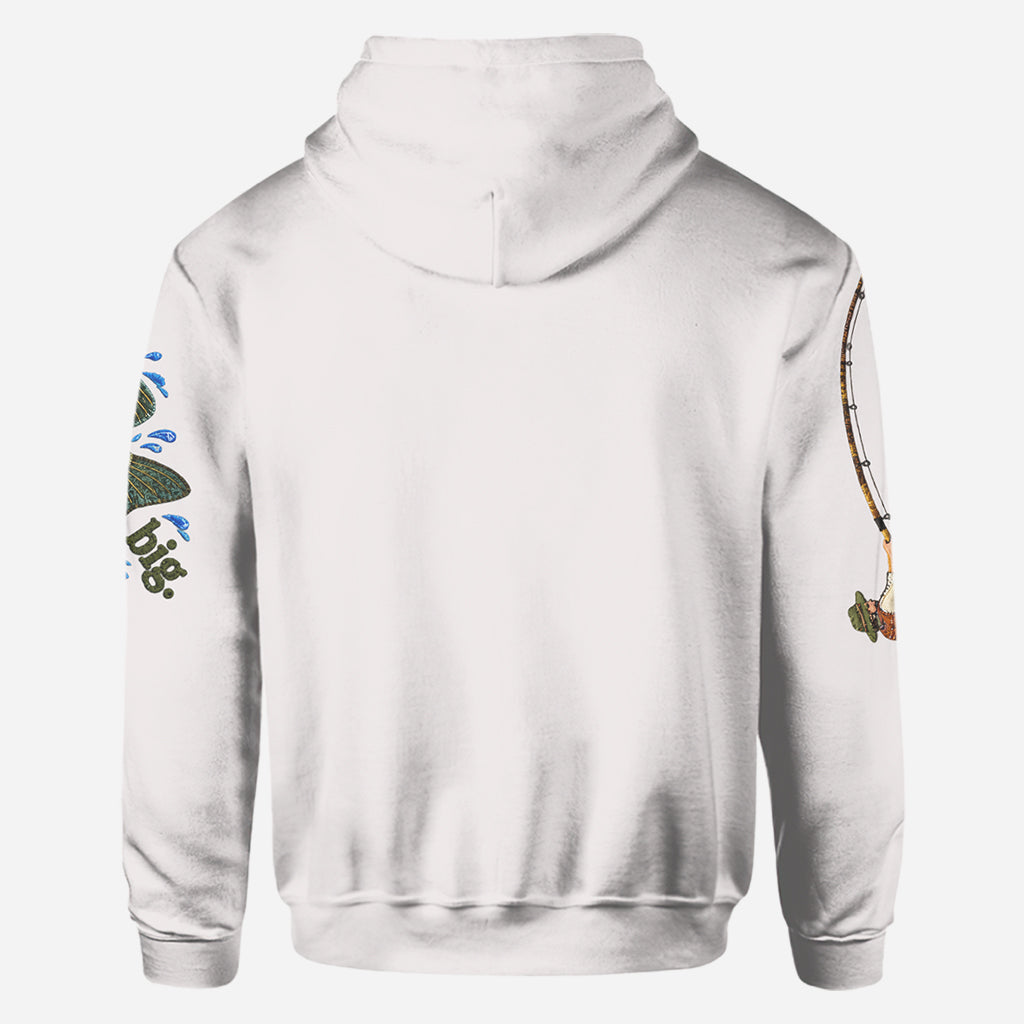 Demandez-moi à quel point c'était grand - Chemise de pêche personnalisée