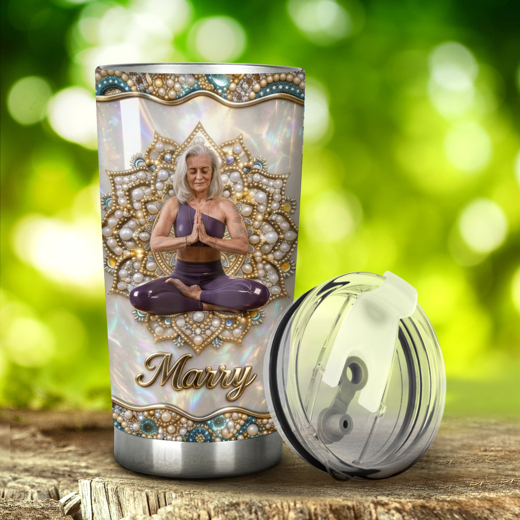 Yoga Lovers - Personalized Yoga Tumbler